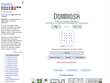 Tablet Screenshot of es.puzzle-dominosa.com
